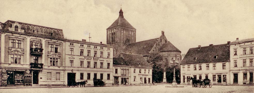 Drawsko pomorskie panorama miasta